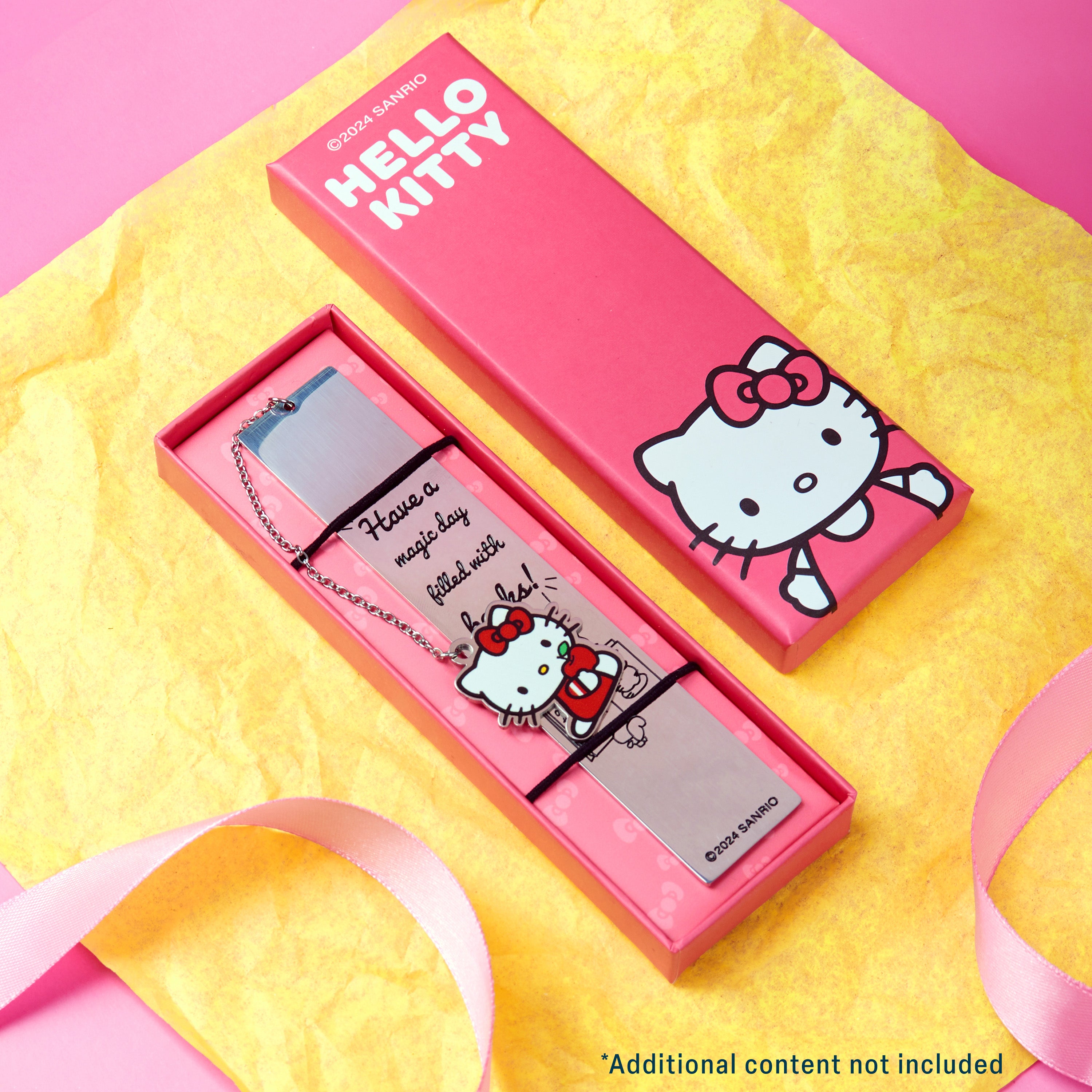 Hello Kitty Metal Bookmark with Hanging Charm, School University Reading Gifts - Get Trend