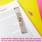 Disney Metal Bookmarks for Women, Inspirational Quote & Charm - Gifts for Her - Get Trend