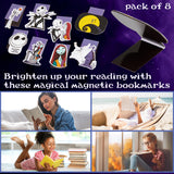 Disney The Nightmare Before Christmas Magnetic Bookmark Page Clip Pack of 8 - Get Trend