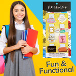FRIENDS Magnetic Bookmark Page Clip Pack of 8 School Reading Gifts - Get Trend