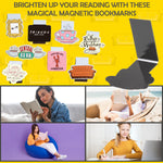FRIENDS Magnetic Bookmark Page Clip Pack of 8 School Reading Gifts - Get Trend