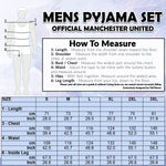 Manchester United F.C. Mens Pyjamas Set, Cotton Loungewear - Man United Gifts - Get Trend