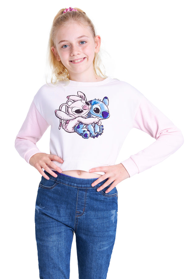 Disney Hoodie for Girls, Stitch Sweatshirt, Fashion Top for Girls and Teens, Stitch Gifts - Get Trend