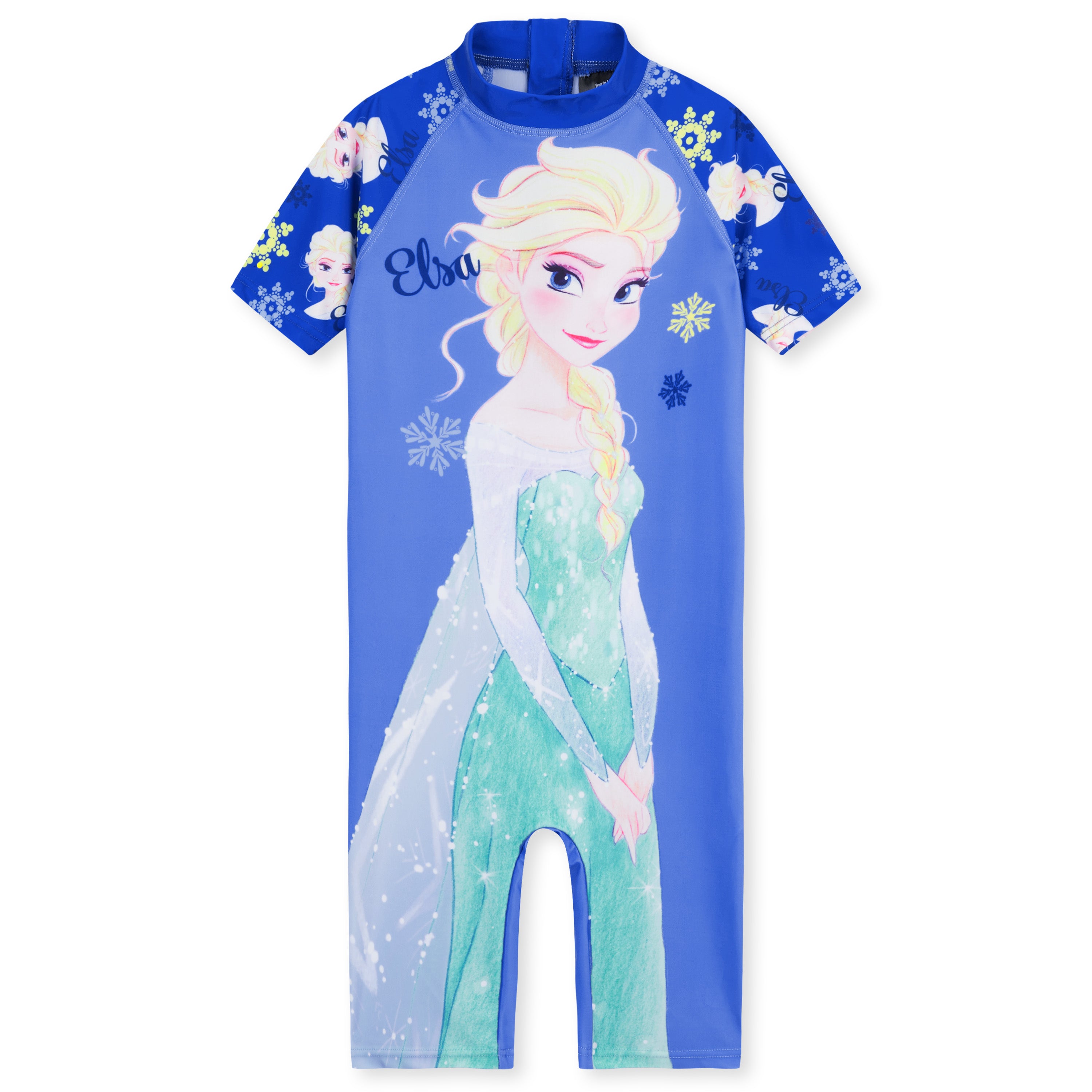 Disney Frozen Girls Swimming Costume Full Swimsuit – Get Trend