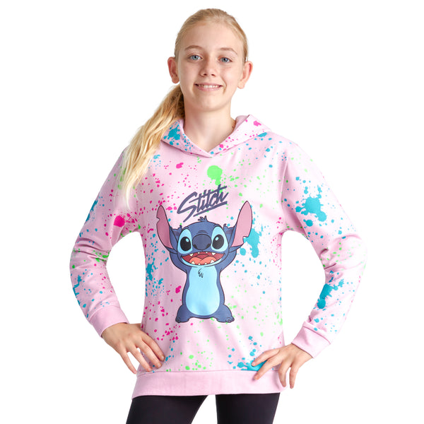 Disney Stitch Kids Hoodie, Stitch Hooded Sweatshirt - Get Trend