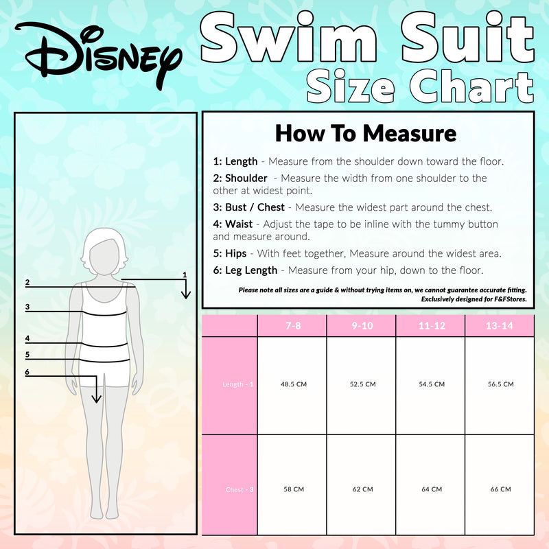 Disney Stitch Girls Swimming Costume Summer Long Sleeve Teenagers Swimwear - Get Trend