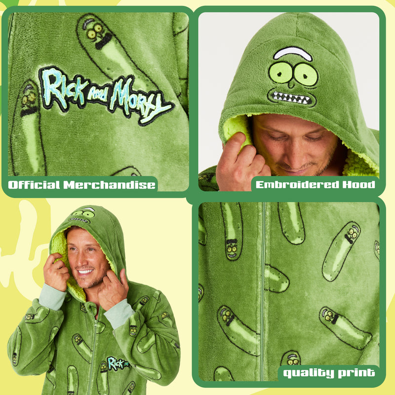 RICK AND MORTY Adult Onesie for Men and Teenagers - Get Trend