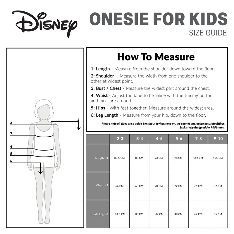Disney Fleece Kids Onesie, Onesie for Kids - Minnie - Get Trend