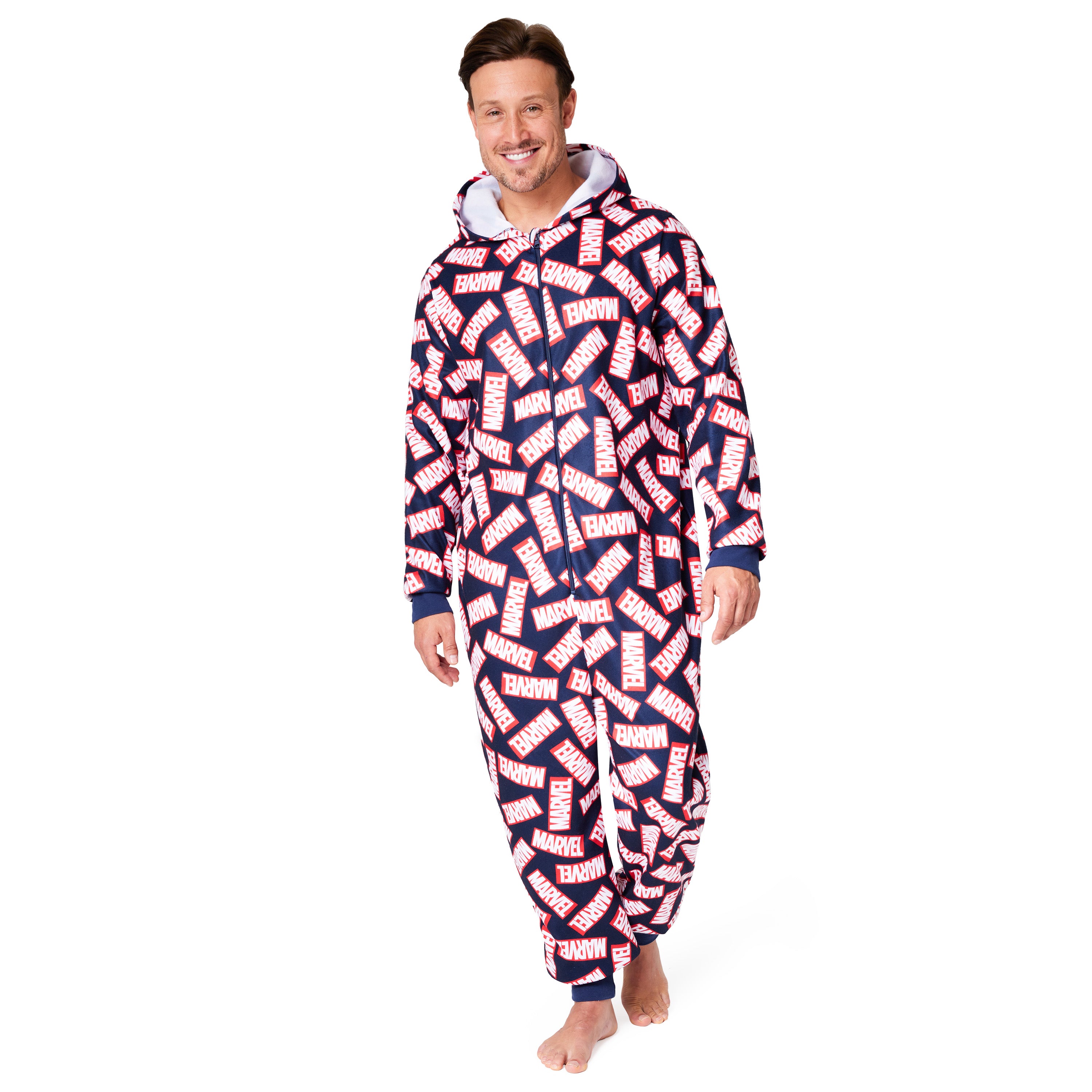 Marvel Adult Onesie for Men MARVEL AOP Onesie for Men – Get Trend