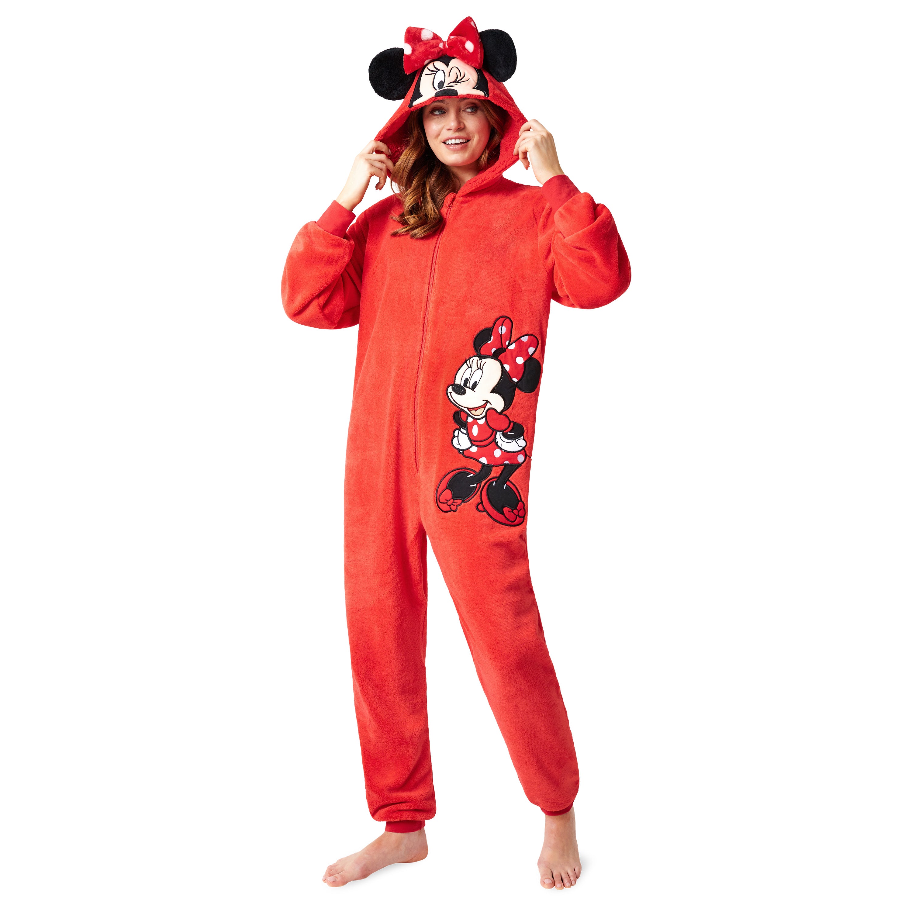 Disney Stitch Onesies for Women Fluffy Minnie Mouse Eeyore