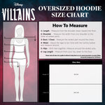 Disney Oversized Blanket Hoodie for Women  - Black Evil Queen - Get Trend