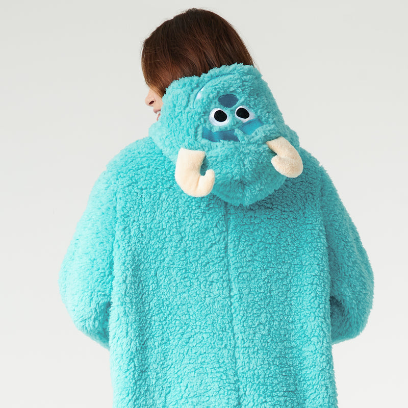 Disney Fleece Onesie for Adults - Turquoise Sully - Get Trend