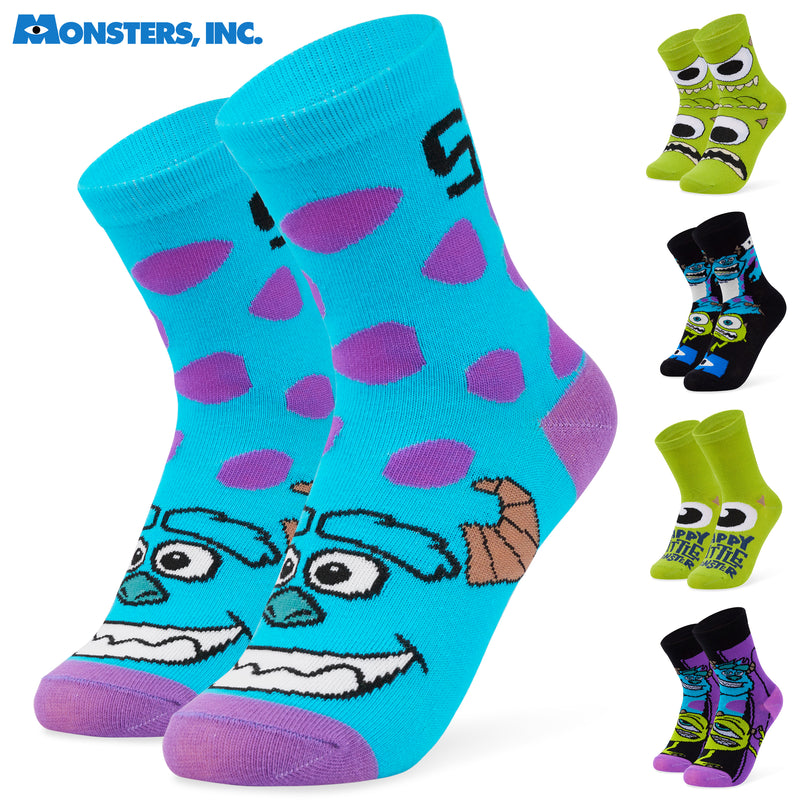 Disney Boys Socks Monsters Inc - 5 Pack of Ankle Socks - Get Trend