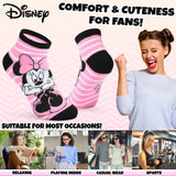 Disney Womens Ankle Socks, Soft and Breathable Socks Pack of 5 - Gifts for Her - Get Trend