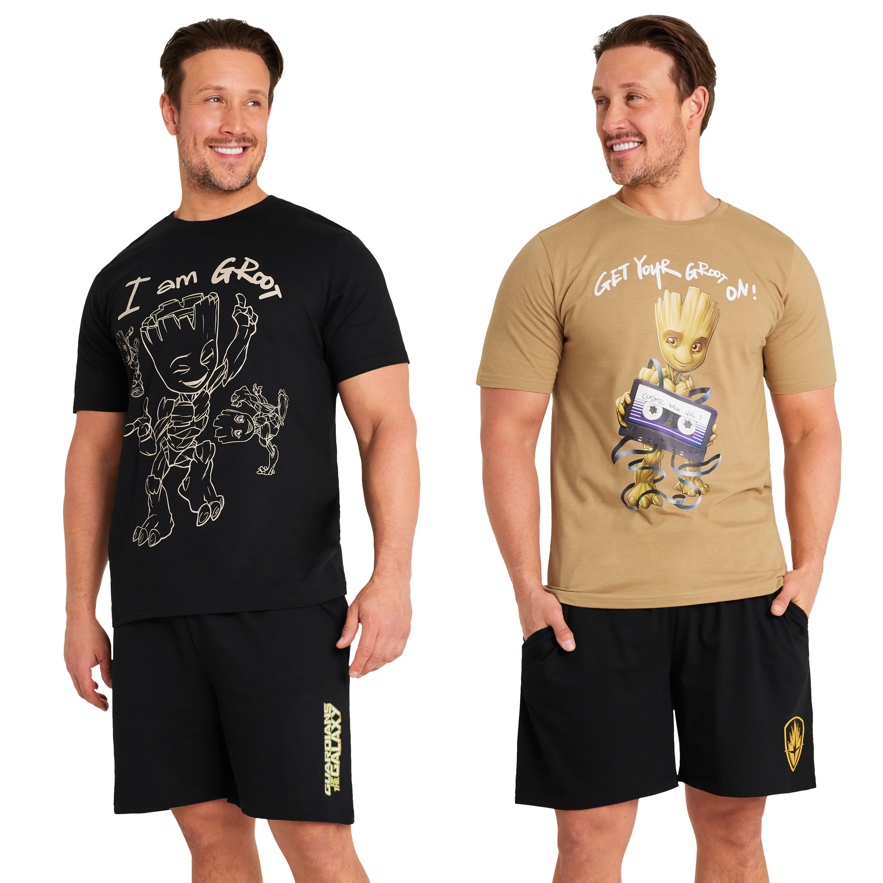Marvel Mens Short Pyjamas Set - Get Trend