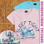Disney Stitch Womens Short Pyjamas Set Soft Lounge Wear Pack of 2 Stitch Gifts - Get Trend