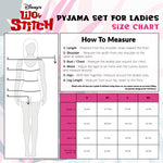 Disney Stitch Womens Short Pyjamas Set Soft Lounge Wear Pack of 2 Stitch Gifts - Get Trend