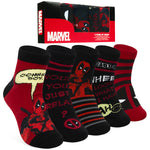 Marvel Mens Ankle Socks, Soft and Breathable Socks Pack of 5 - Gifts for Him - Get Trend