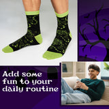 BEETLEJUICE Men's Novelty Calf Length Socks, Pack of 5 Funny Socks - Gifts for Him - Get Trend