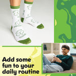 Rick and Morty Mens Calf Length Socks, Pack of 5 Soft Breathable Funny Socks - Gifts for Men - Get Trend