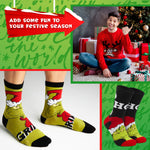 The Grinch Socks Men Multipack Calf Length Socks Teenagers Soft Breathable Funny Cute Christmas Gifts Secret Santa Stocking Stuffers - Get Trend