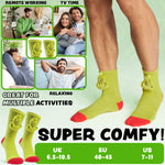 The Grinch Men's Fluffy Slipper Socks, Non-Slip - Gifts for Him - Get Trend