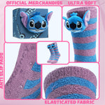 Disney Womens Fluffy Slipper Socks, Non Slip Bed Socks - Gifts for Her - Get Trend