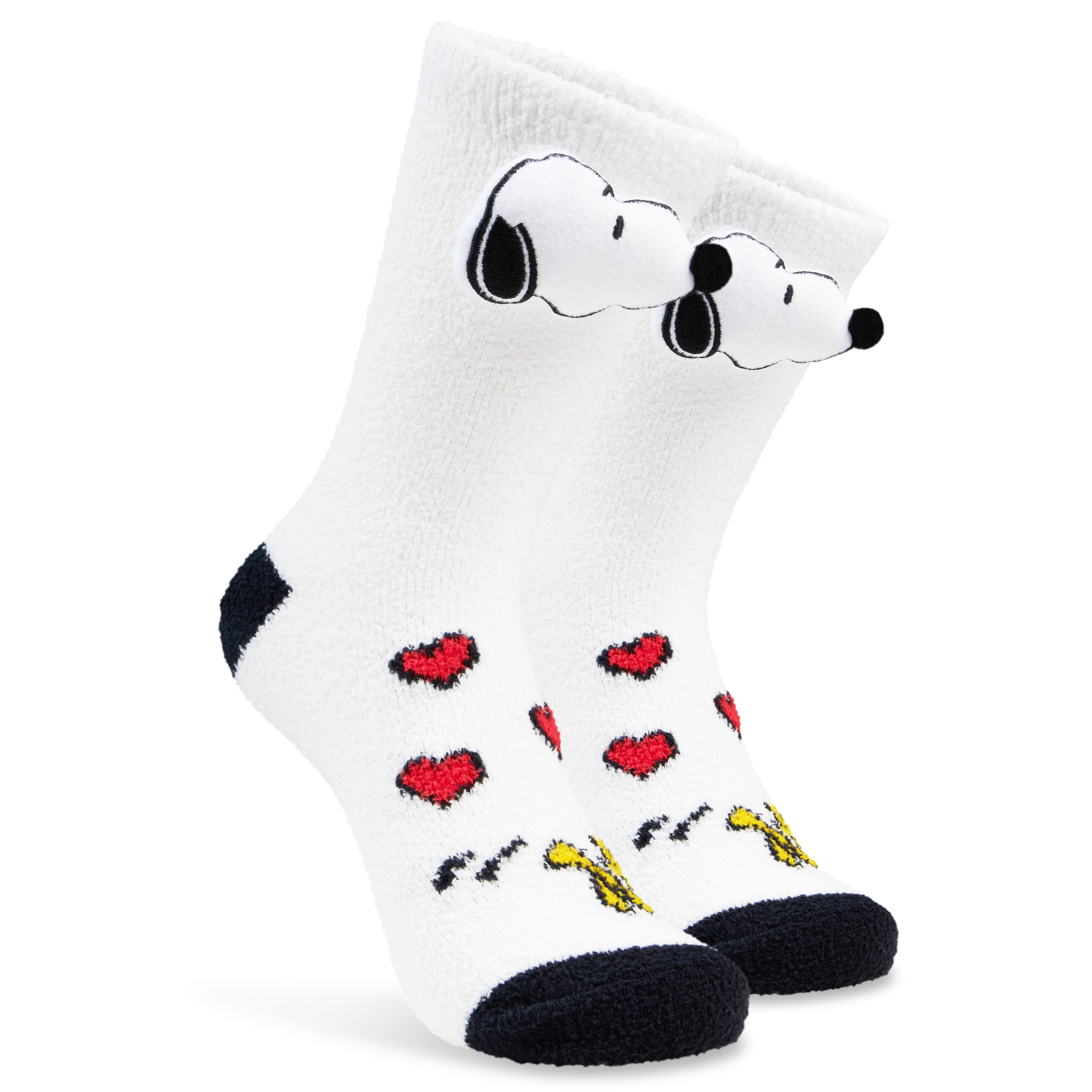 Brand: Peanuts Peanuts Snoopy Womens Fluffy Slipper Socks, Non-Slip - Gifts for Her - Get Trend
