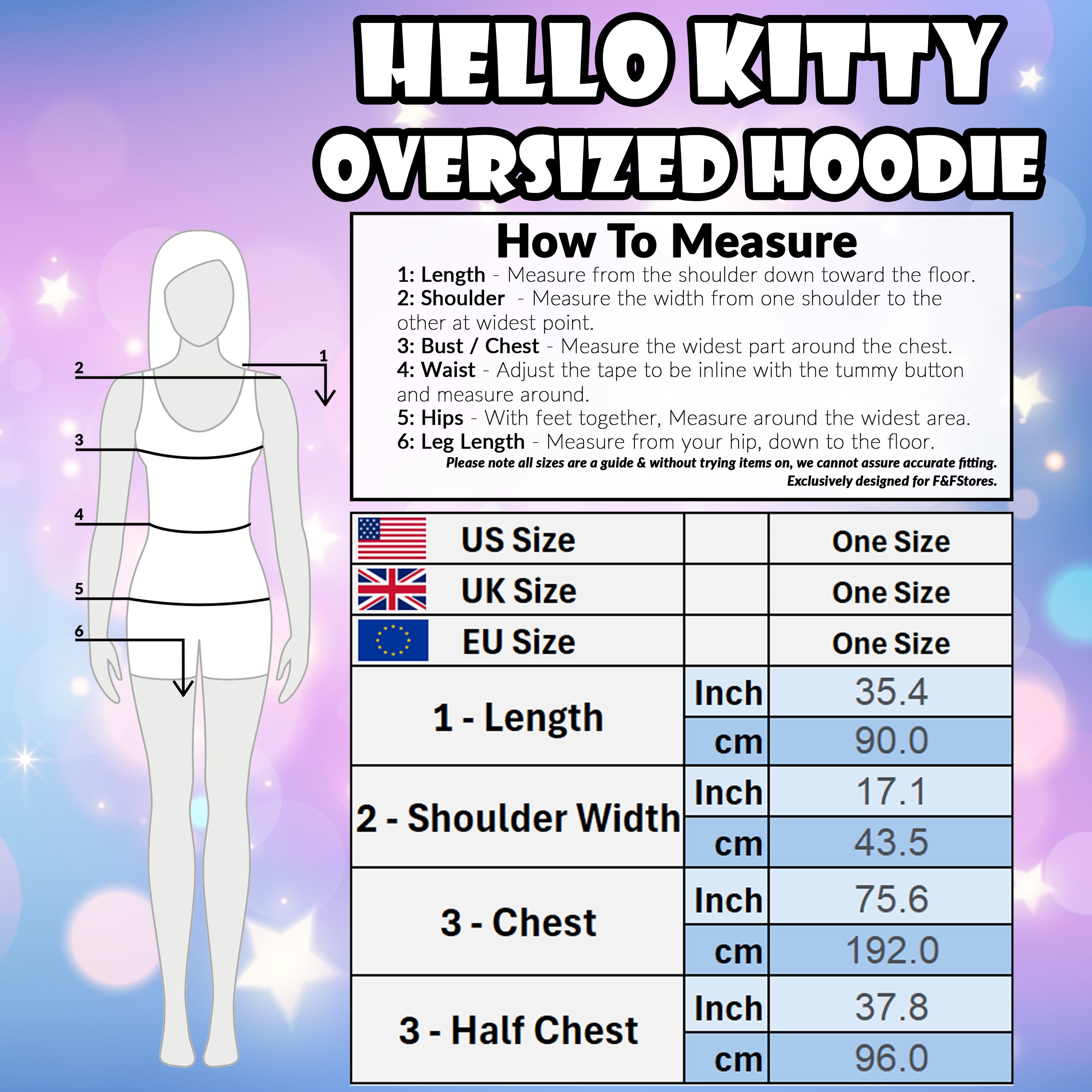 Hello Kitty Womens Fleece Hoodie Blanket with Attached Plush, Cosy Loungewear - Gifts for Her Pink - Get Trend