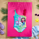 Get Trend Girls Swimming Costume Stretchy One Piece Swimsuit Comfortable Teenagers Swimwear for Beach Pool Holiday Essentials - Get Trend