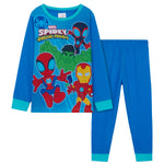 Marvel Spiderman Boys Pyjamas Set, Comfy Breathable Nightwear - Gifts for Boys - Get Trend