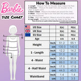 Barbie Girls Tutu Skirt, Mesh 2 Layers with Cotton Lining Skirt - Gifts for Girls - Get Trend
