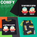 South Park Mens Pyjamas Set, Soft Breathable Loungewear - Funny Gifts for Him - Get Trend