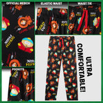 South Park Mens Pyjama Bottoms - Comfy PJs Loungewear Trousers - Funny Gifts for Him - Get Trend