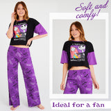 Disney Womens Long Pyjama Set, Cotton Breathable Loungewear - Gifts for Women - Get Trend