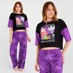 Disney Womens Long Pyjama Set, Cotton Breathable Loungewear - Gifts for Women - Get Trend