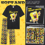 SPONGEBOB SQUAREPANTS Mens Pyjama Set Sleepwear - Get Trend