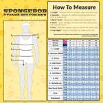 SPONGEBOB SQUAREPANTS Mens Pyjama Set Sleepwear - Get Trend
