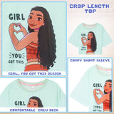 Disney Moana Girls Pyjamas Set for Kids Teenagers, Comfy Sleepwear Loungewear - Get Trend