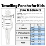 Bluey Bath Towel with Hood for Kids Absorbent Changing Robe Cotton Poncho for Swimming Bath Shower Beach Towel Holiday Essentials (Purple, 3-8 Years) - Get Trend