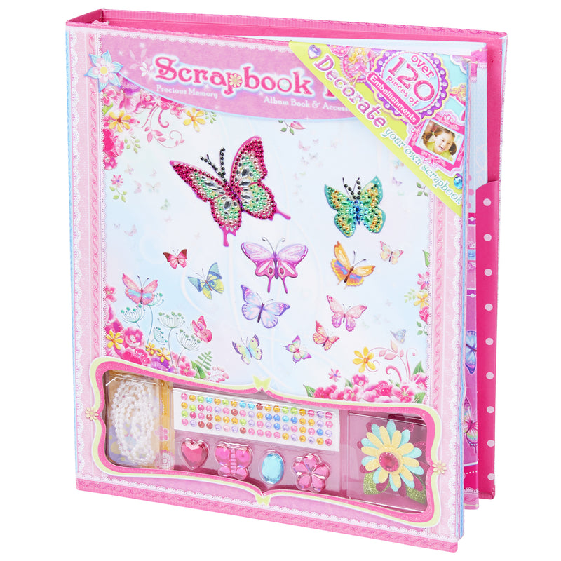 Scrapbook Kit for Kids - Craft Set with Blank Scrapbook & Accessories - Accessories - Get Trend