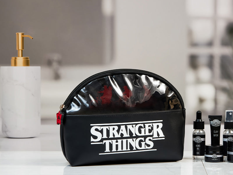Stranger Things Wash Bag for Adults, Stranger Things Travel Toiletry Bag - Get Trend