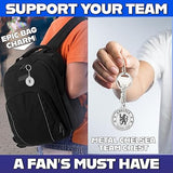 Chelsea F.C. Mens Wallet Bifold & Keyring Set, Football Accessories Gifts for Men