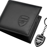 Arsenal F.C. Sports Fan Wallet Accessories Set with Card Slots & Coin Pocket