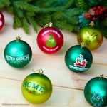 The Grinch Tree Baubles Christmas Decorations Pack of 10 Festive Hanging Ornament - Get Trend