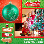 The Grinch Tree Baubles Christmas Decorations Pack of 10 Festive Hanging Ornament - Get Trend