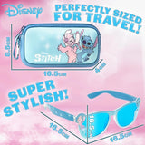 Disney Girls UV Protection Sunglasses, Case and Hair Accessories Set Girls Gifts