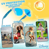 Disney Girls UV Protection Sunglasses, Case and Hair Accessories Set Girls Gifts