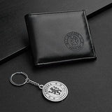 Chelsea F.C. Mens Wallet Bifold & Keyring Set, Football Accessories Gifts for Men