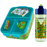 Minecraft Kids Lunchbox with Compartments & Water Bottle for School or Days Out - Get Trend